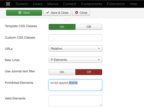donate on joomla