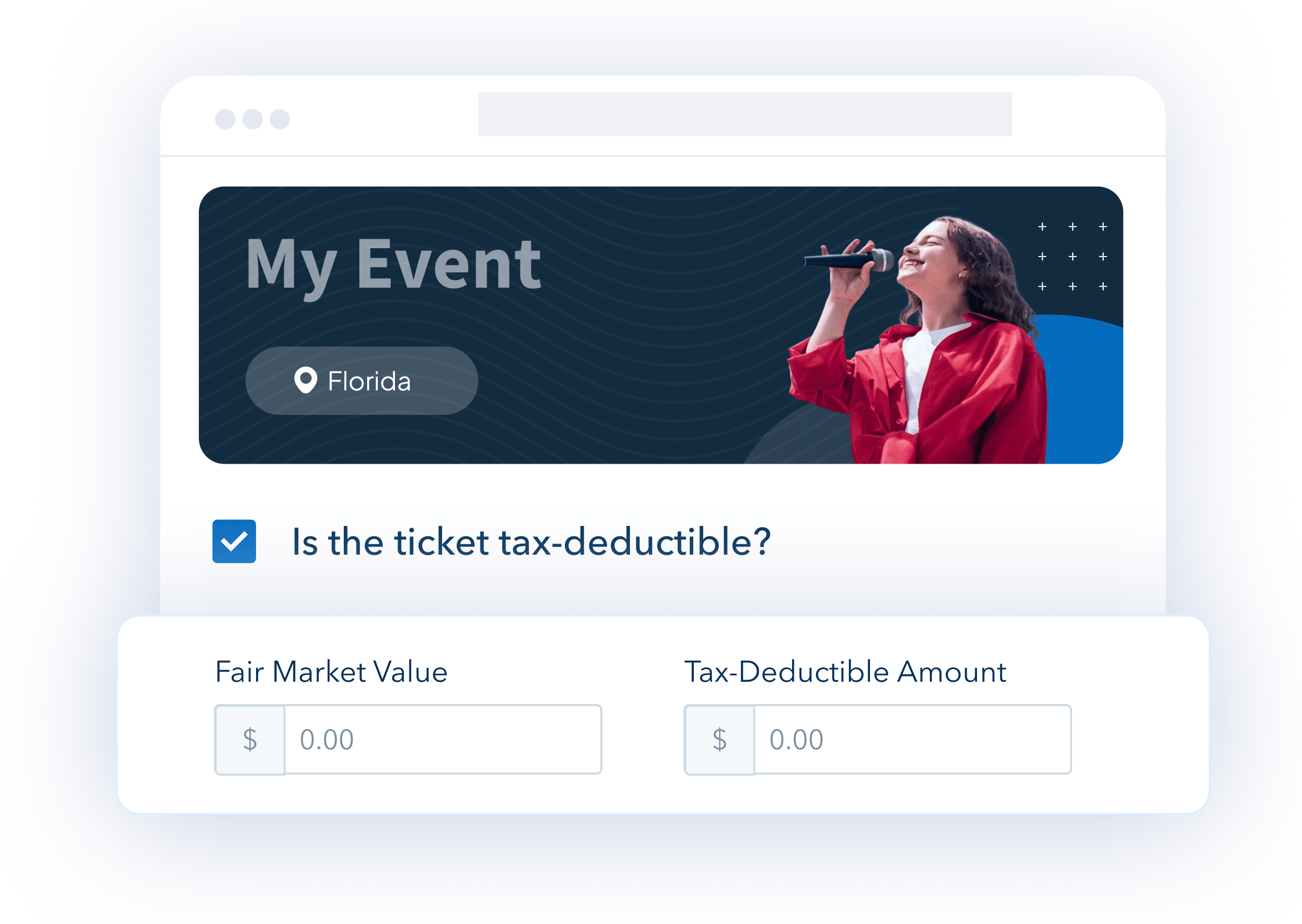 Calculate tax-deductible amounts automatically