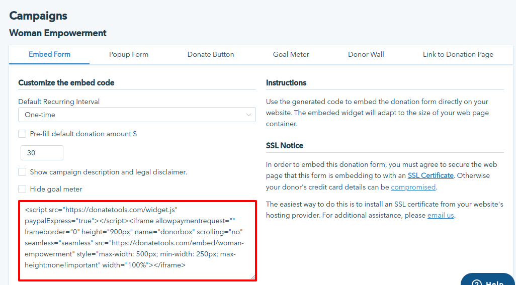 joomla donations