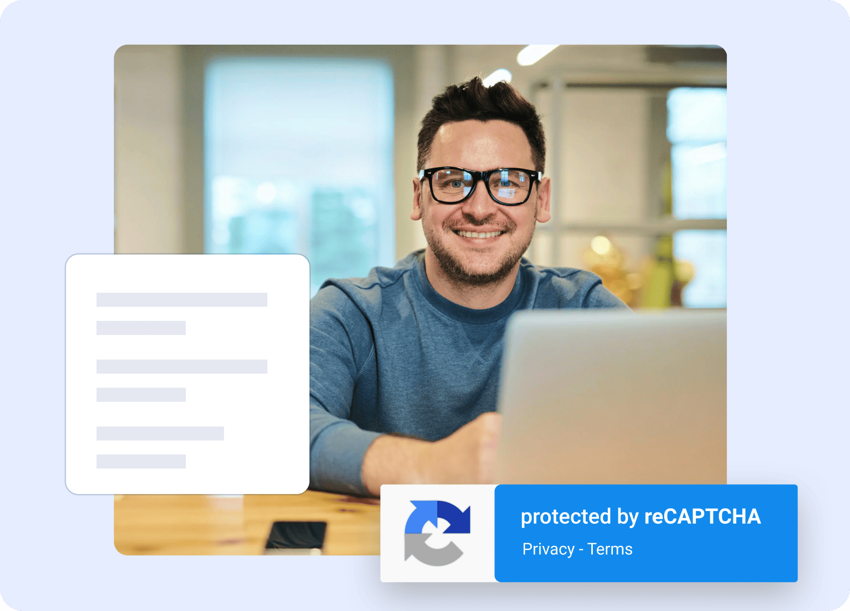 Say goodbye to bots with ReCaptcha
