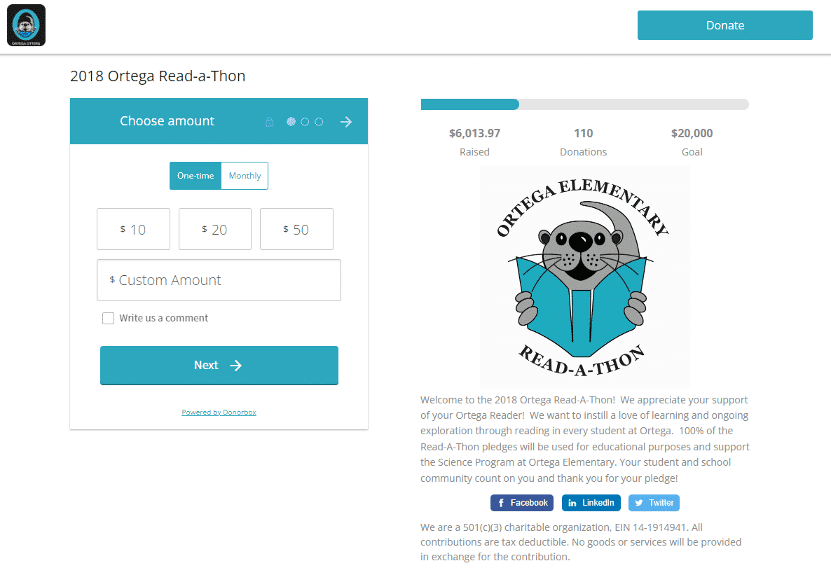 pledge form